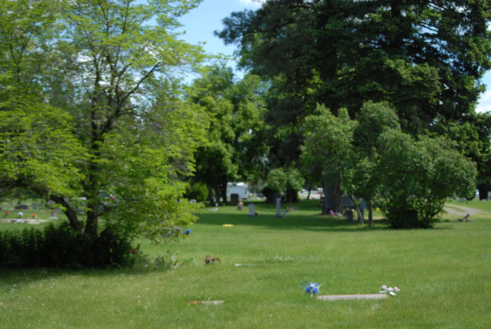 Meyers Falls Cemetery in Kettle Falls Washington